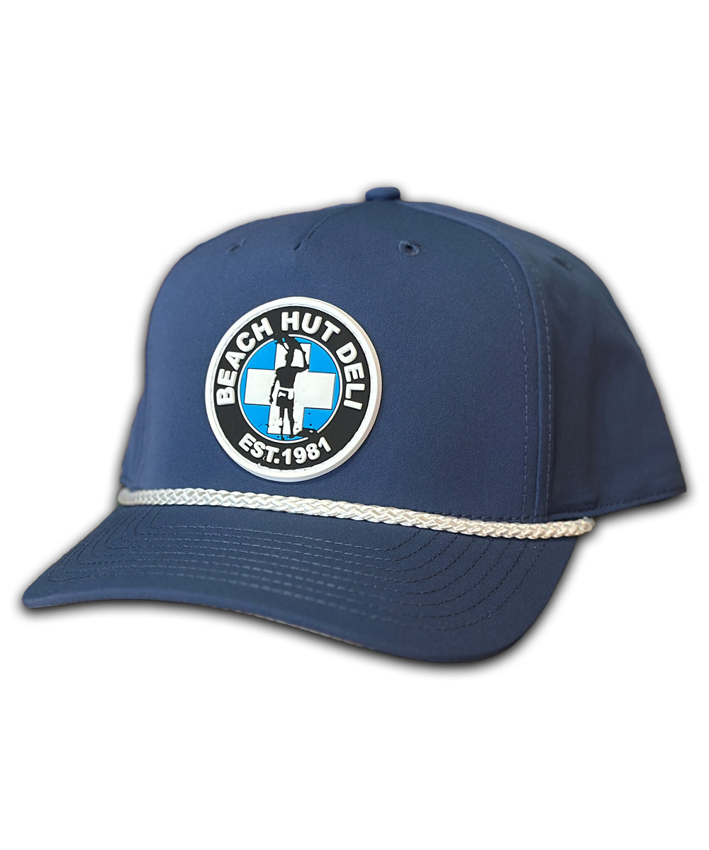 Blue PVC Lifeguard BHD Logo Snapback