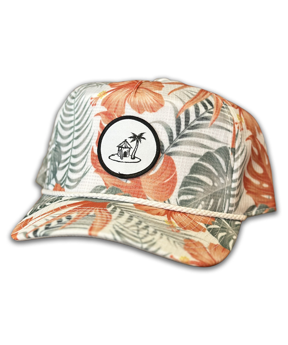 BHD Floral Snapback Hat