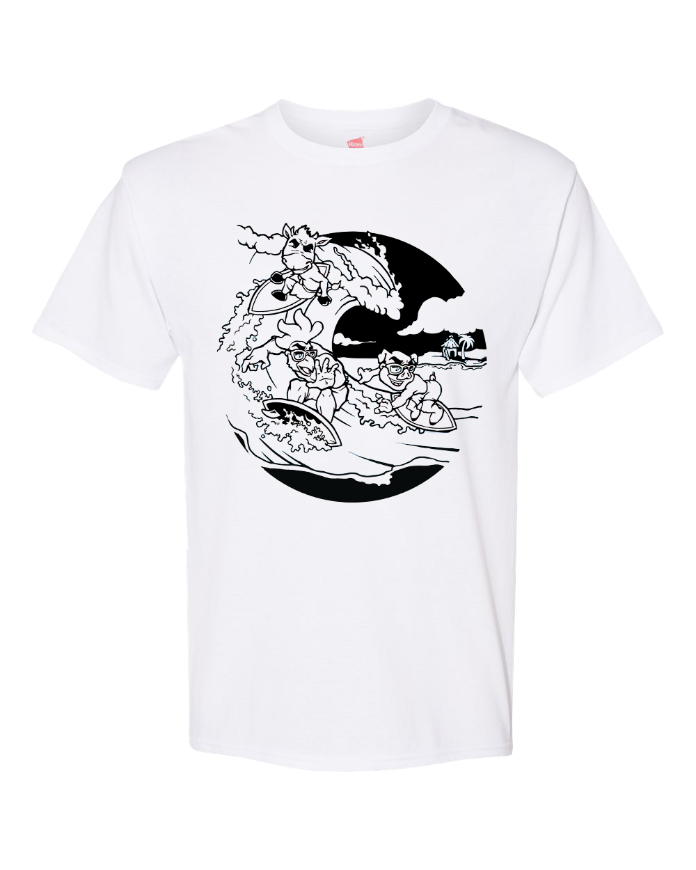 Men's "Surfin" Tee One Color