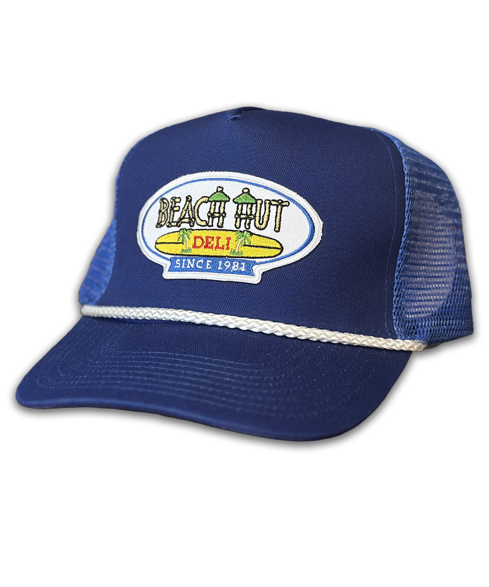 Blue Snapback Trucker Hat w/ OG Logo